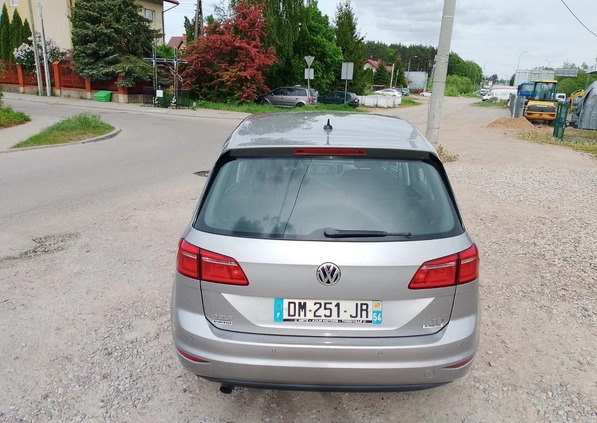 Volkswagen Golf Sportsvan cena 39999 przebieg: 165000, rok produkcji 2014 z Białystok małe 781